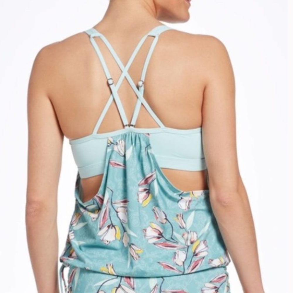 Calia 2-in-1 Tankini Top in Botanical‎ Gardens Size XS - Picture 2 of 9